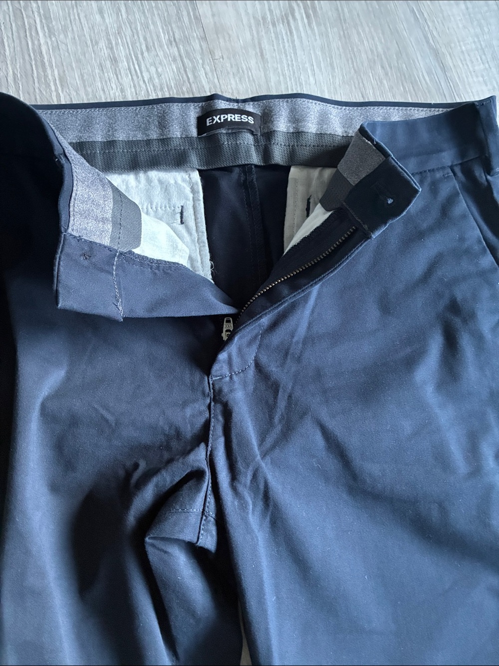 Express Men’s Navy Chino Pants